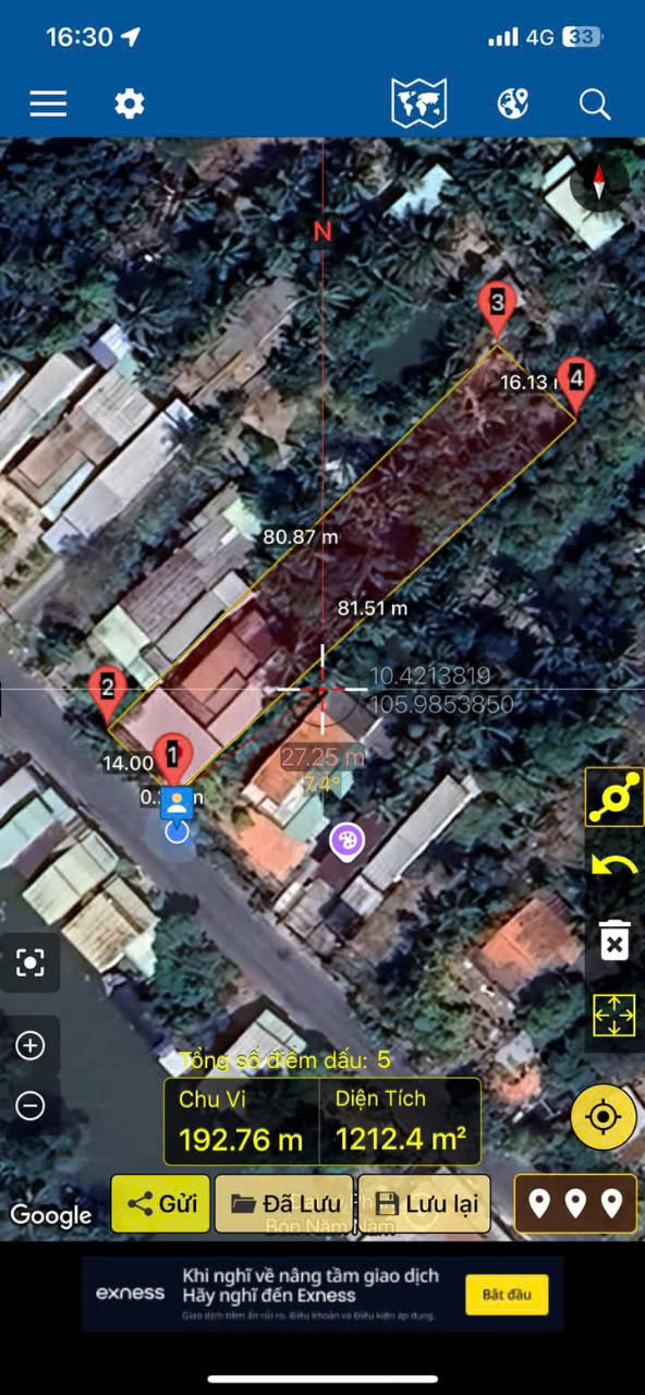 Đất Mặt Tiền Đường 869 Hậu Mỹ Trinh, Cái Bè, Tiền Giang - Ảnh 3